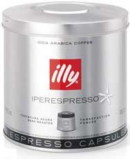 illy - Iperespresso Koffie Donkere branding